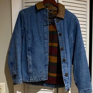 Women's Vintage Woolrich Fleece Lined  Barn Coat